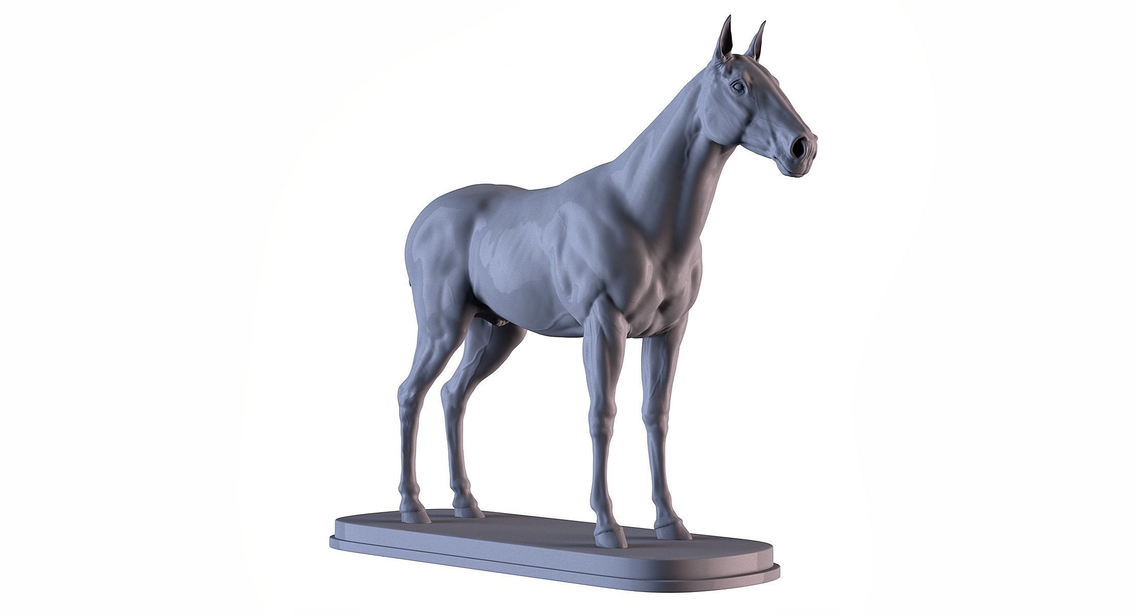 Horse 3D print model_4