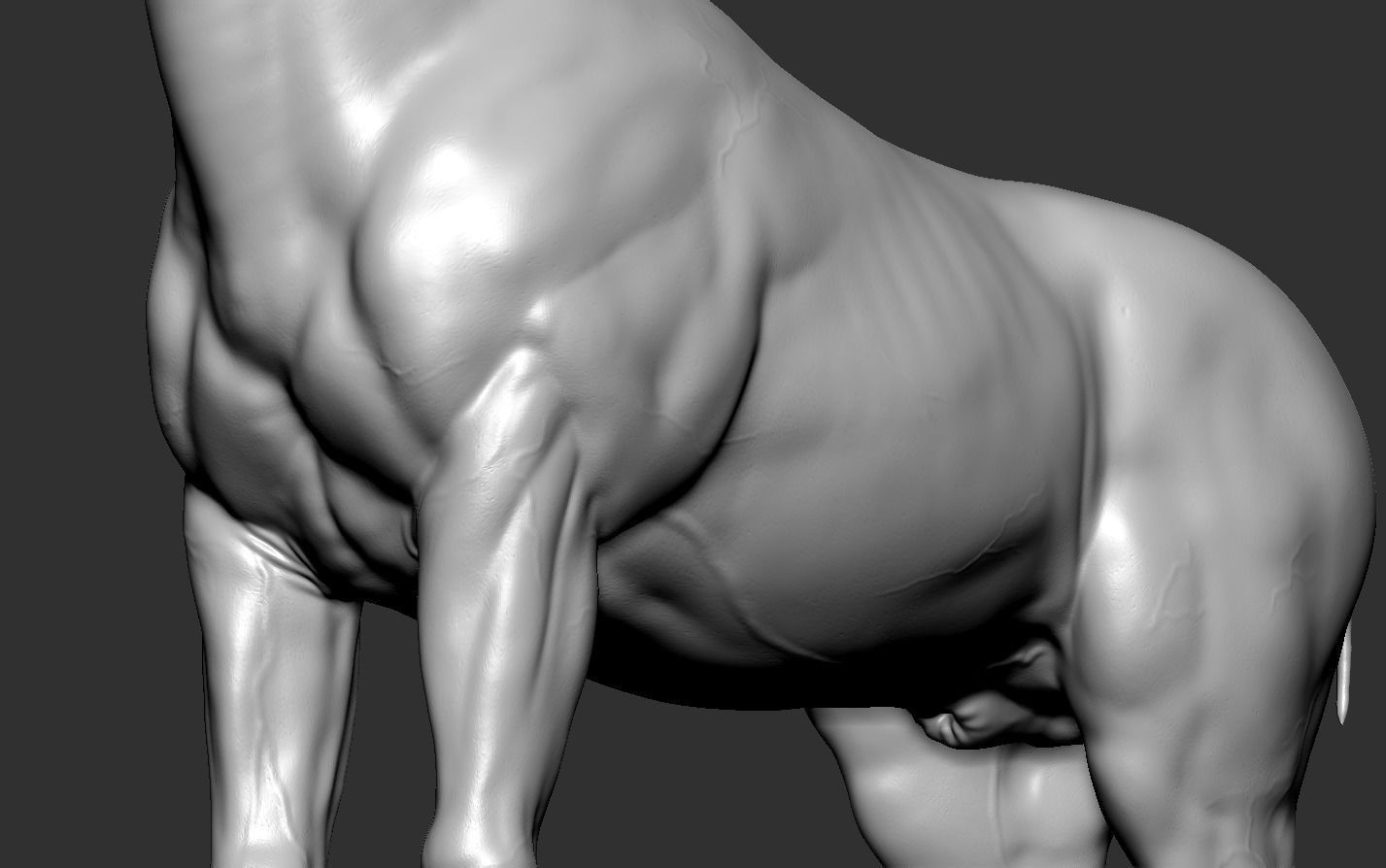 Horse 3D print model_19