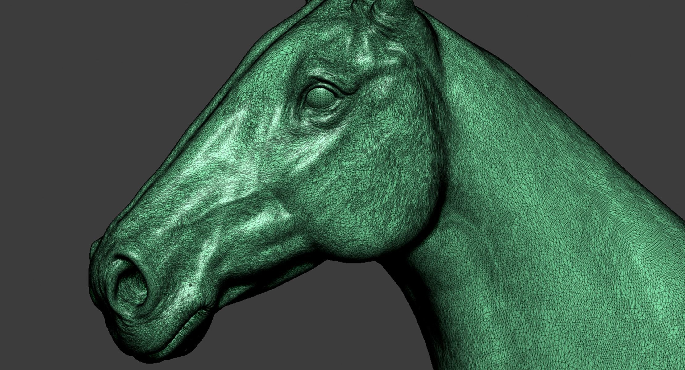 Horse 3D print model_23