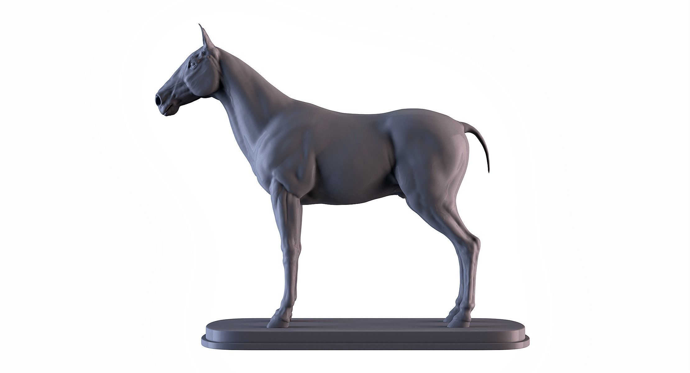 Horse 3D print model_1