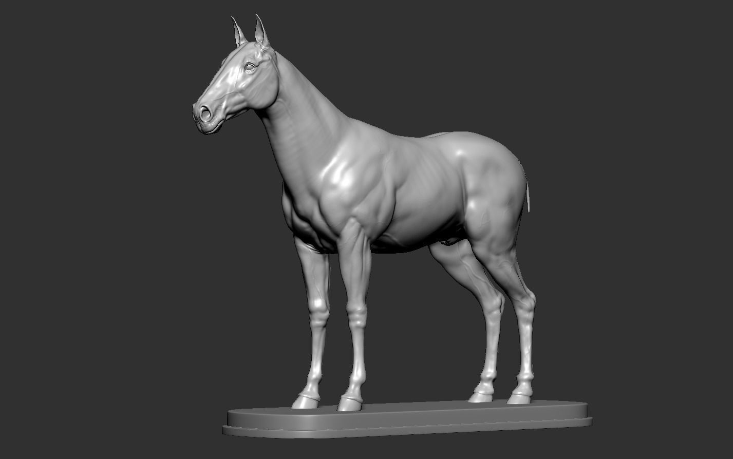 Horse 3D print model_13