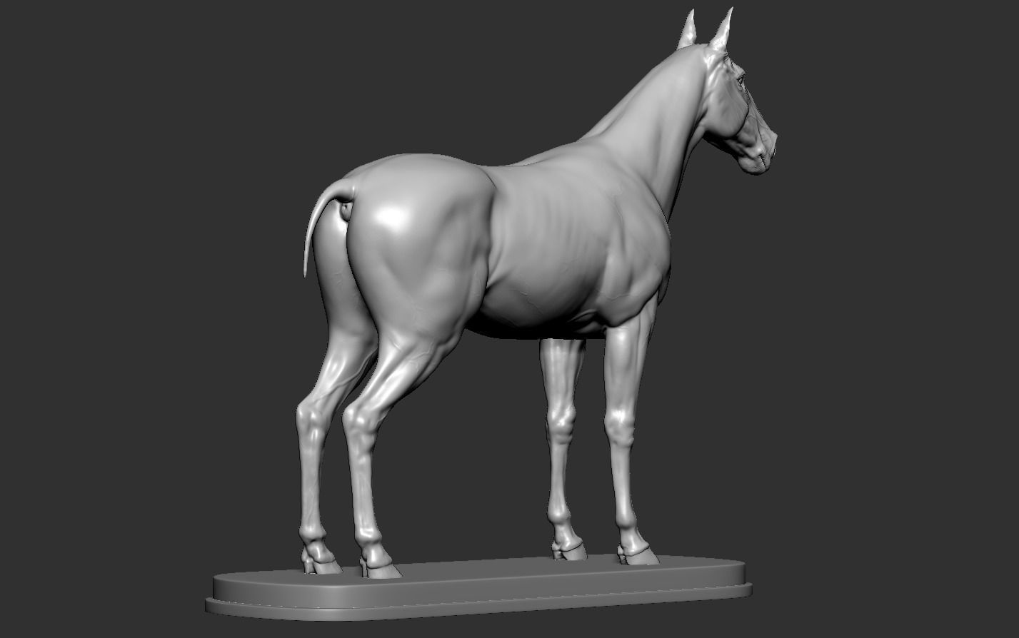 Horse 3D print model_15