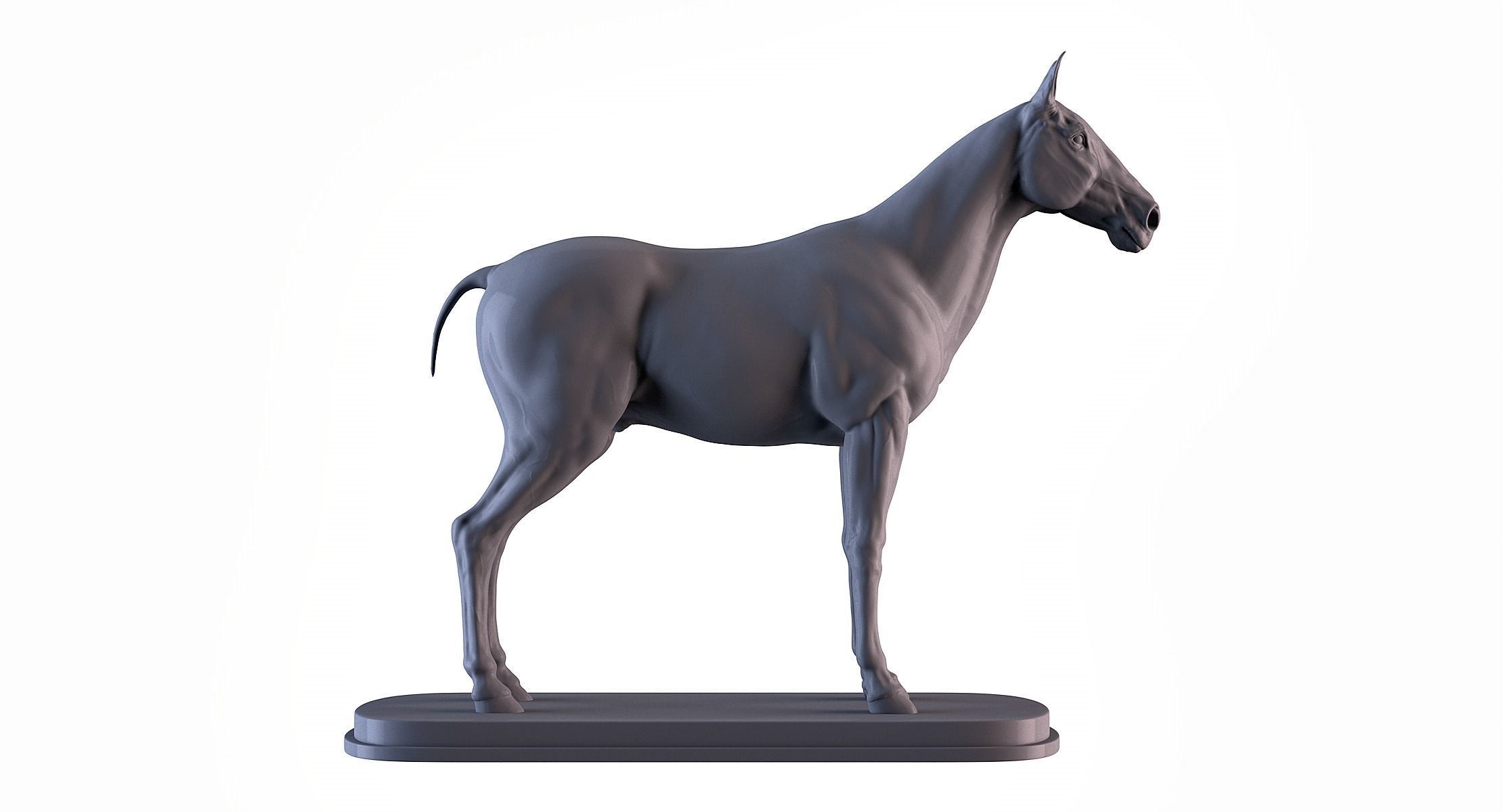 Horse 3D print model_5