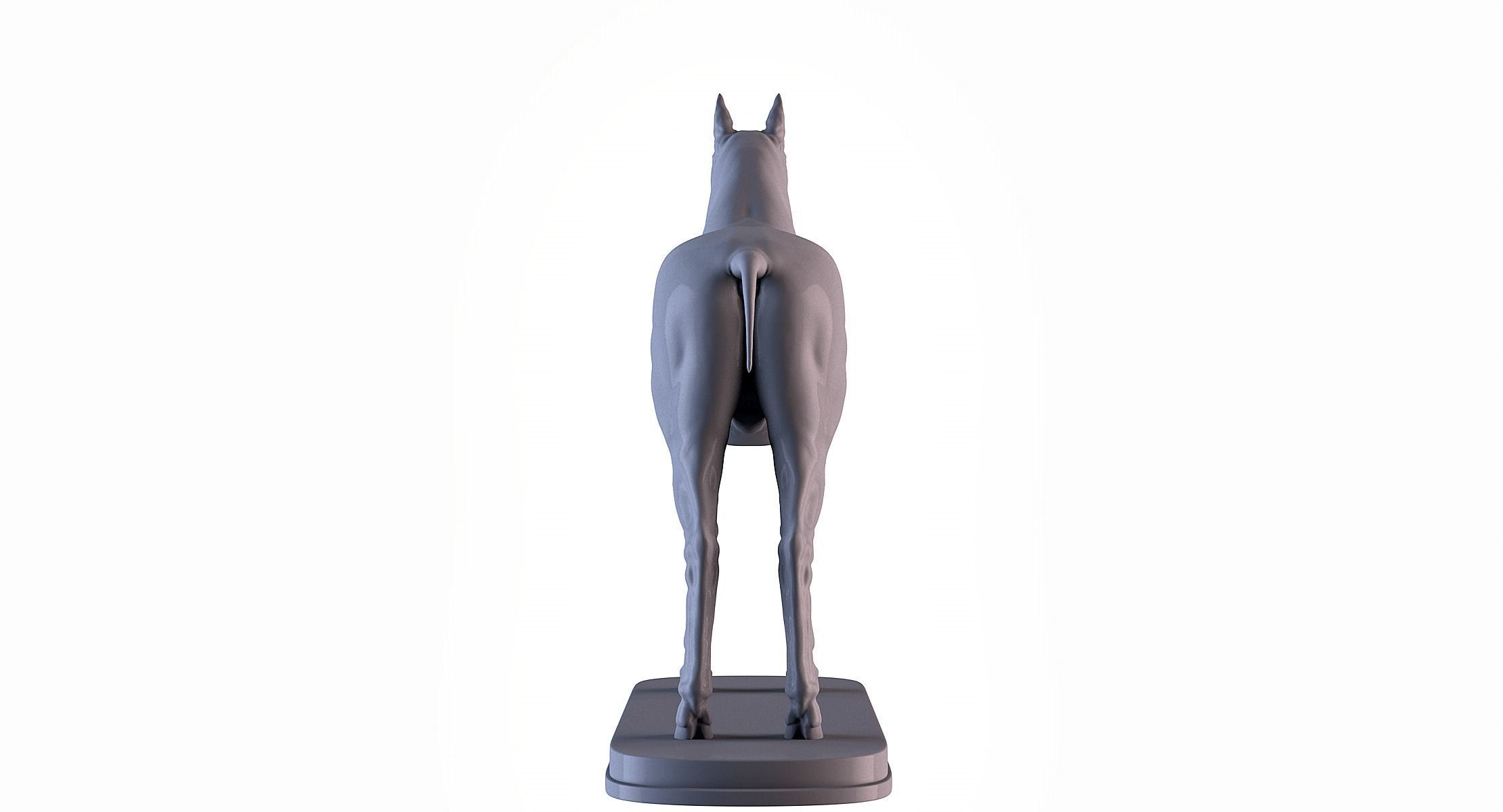 Horse 3D print model_7