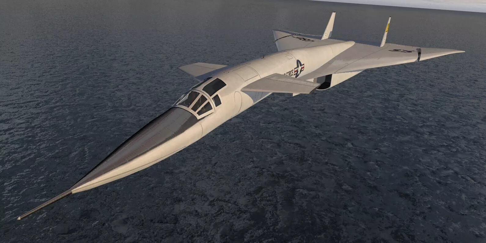 North American XB-70 Valkyrie 3D model | CGTrader