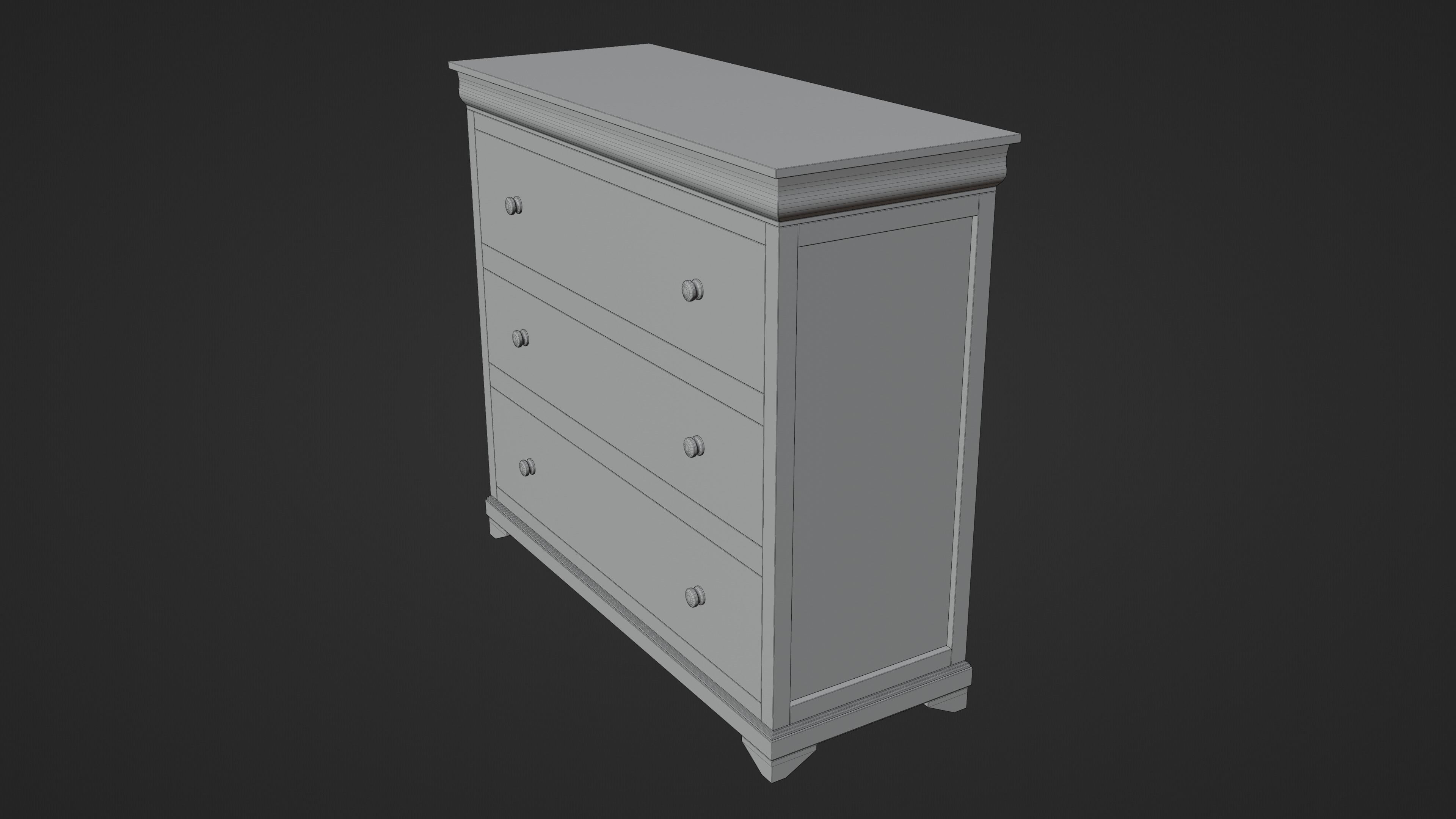 Commode Luis Filipe 3D model_1