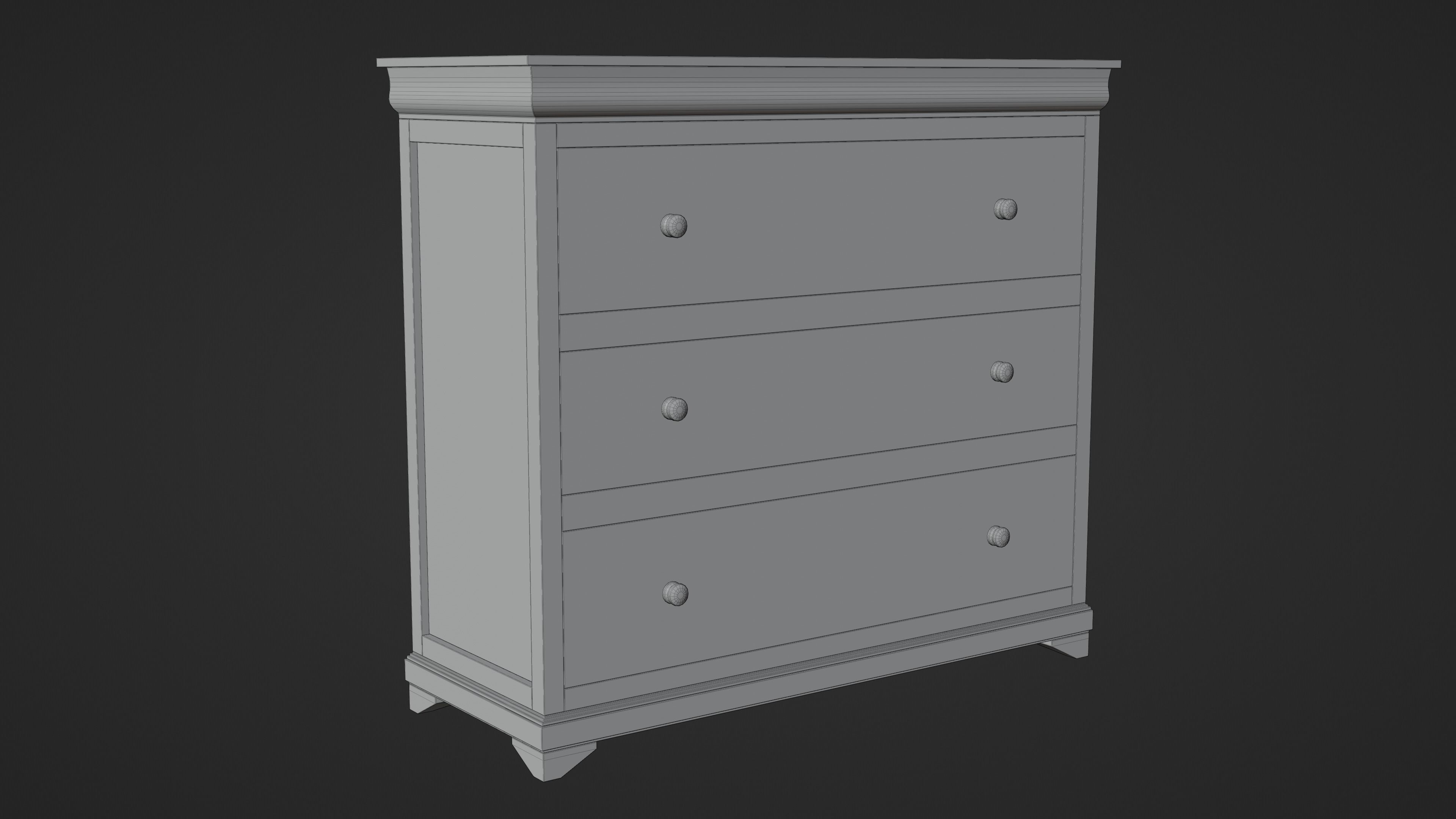 Commode Luis Filipe 3D model_3