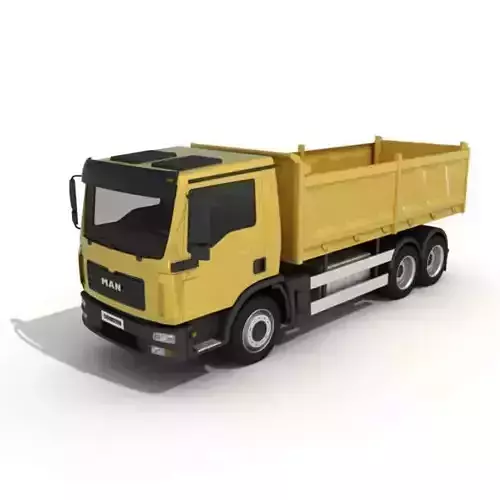 Yellow Dump Truck