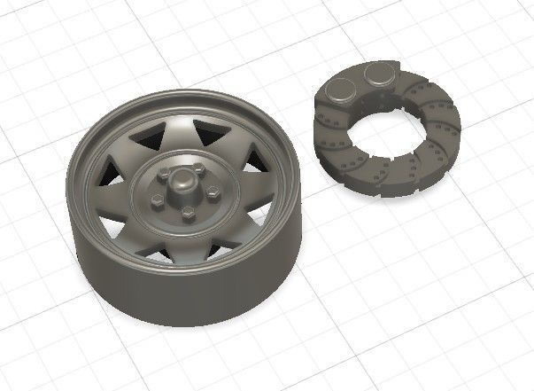 Model Car Trailers for 3D Printing 1-25 Scale 3D print model_7