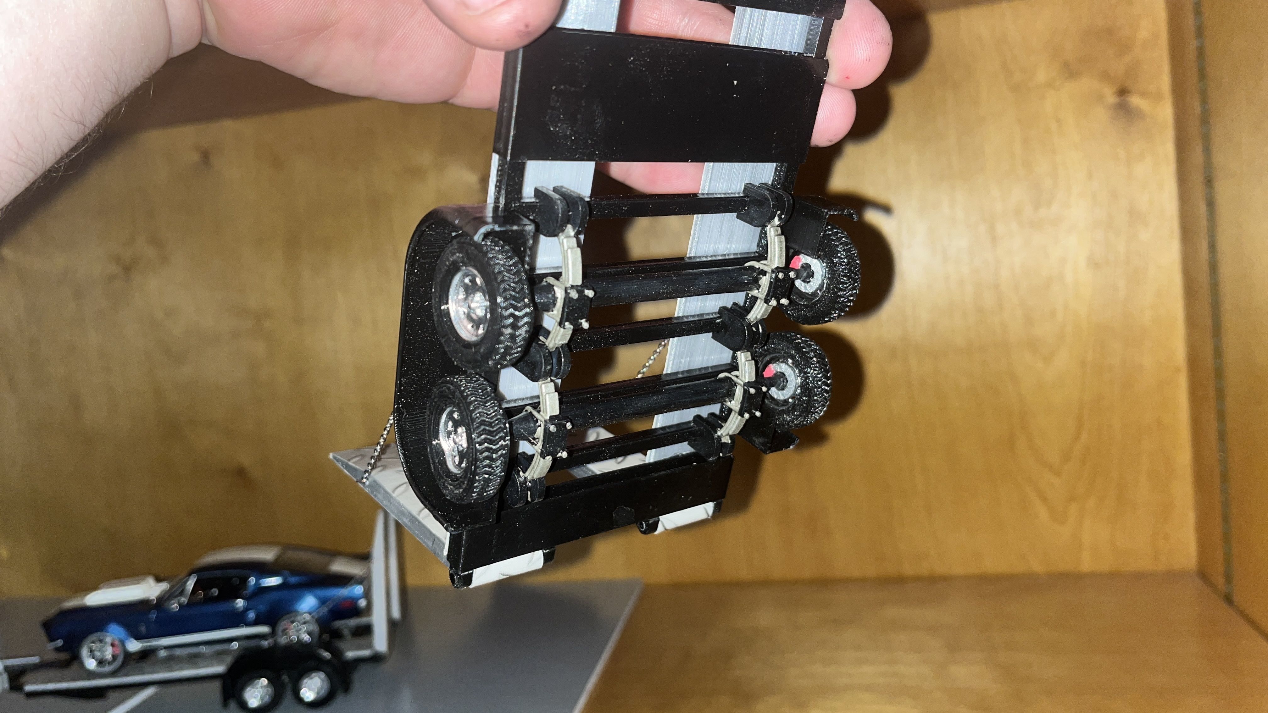 Model Car Trailers for 3D Printing 1-25 Scale 3D print model_12