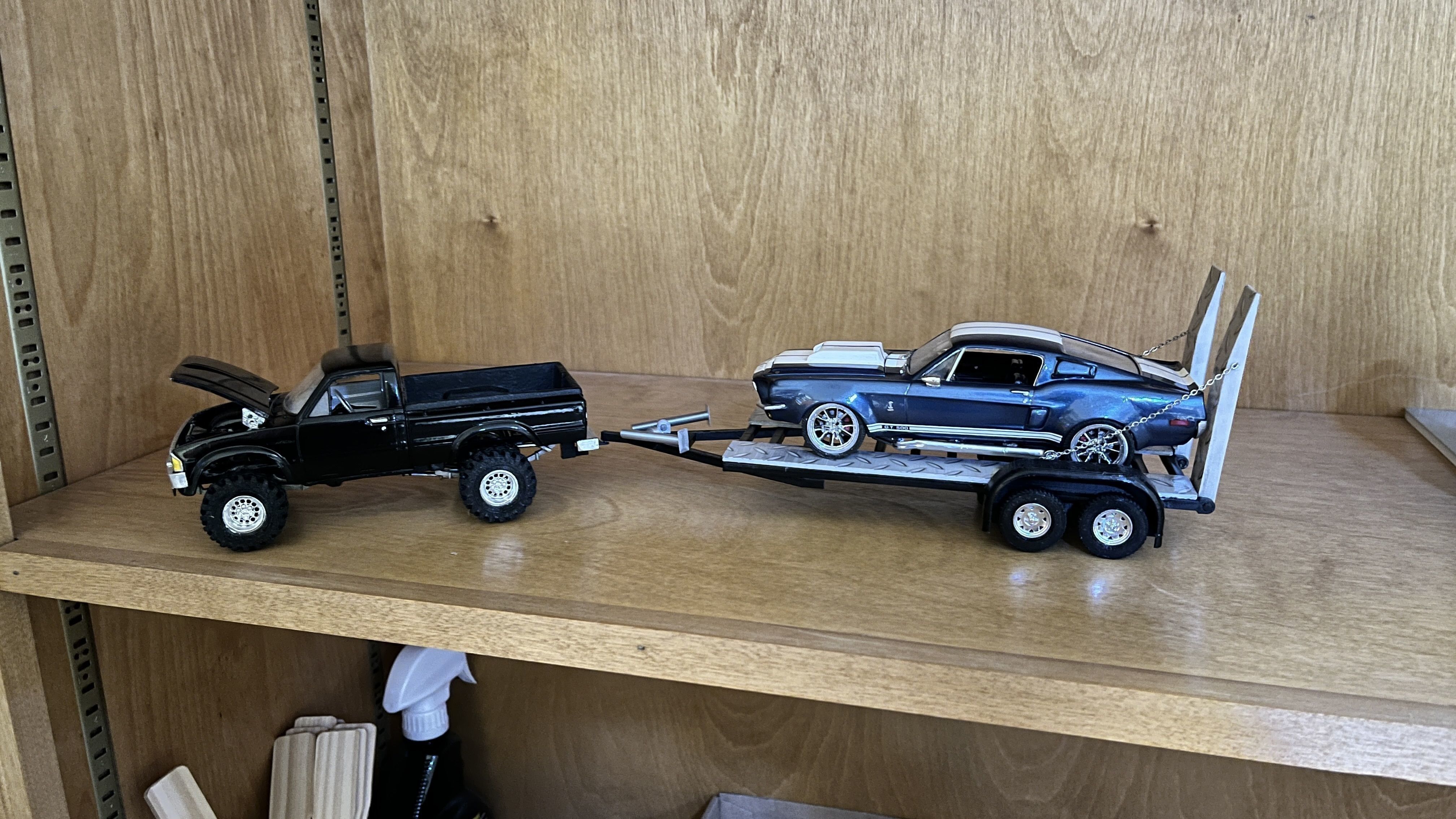 Model Car Trailers for 3D Printing 1-25 Scale 3D print model_9