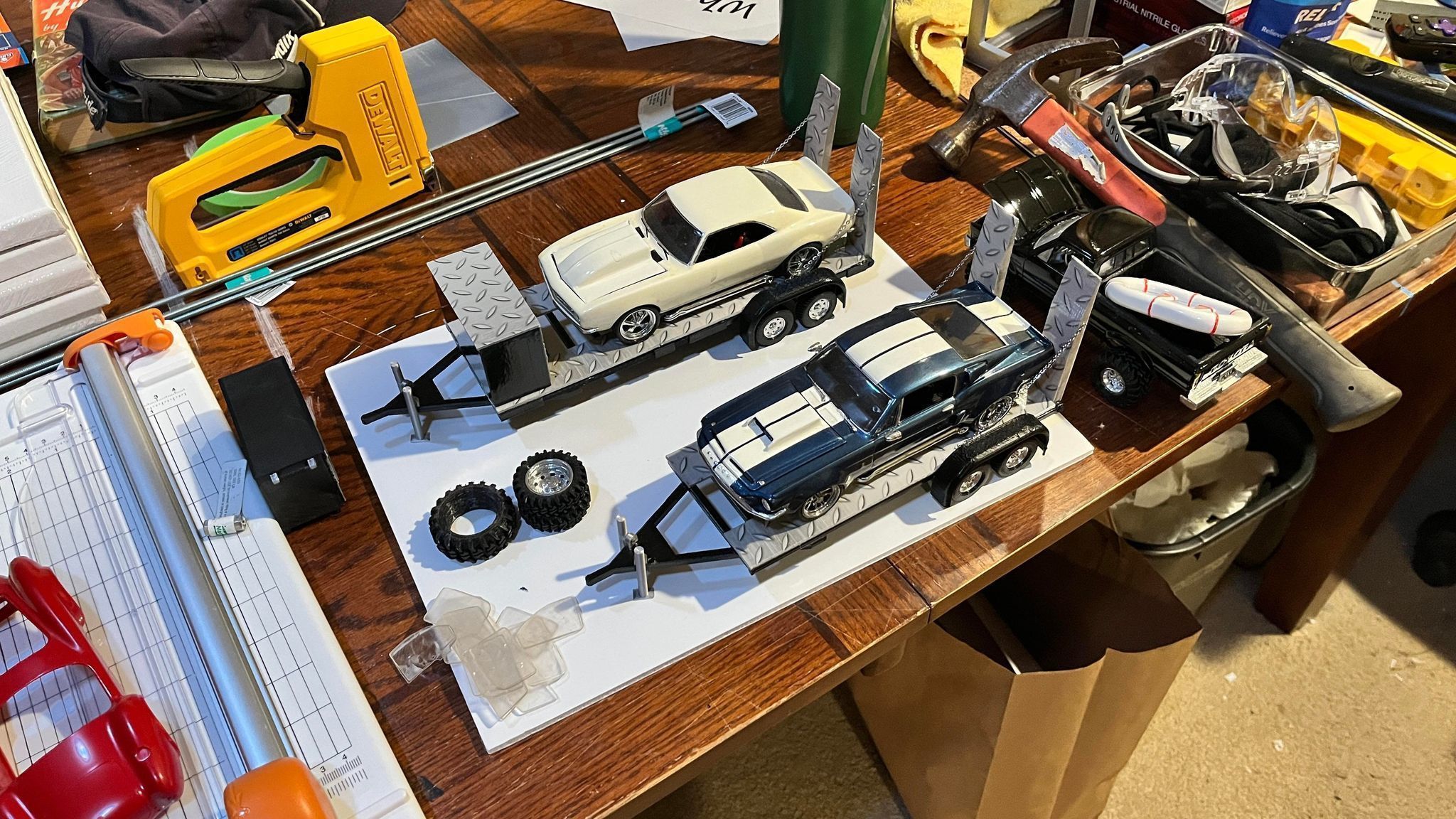 Model Car Trailers for 3D Printing 1-25 Scale 3D print model_10