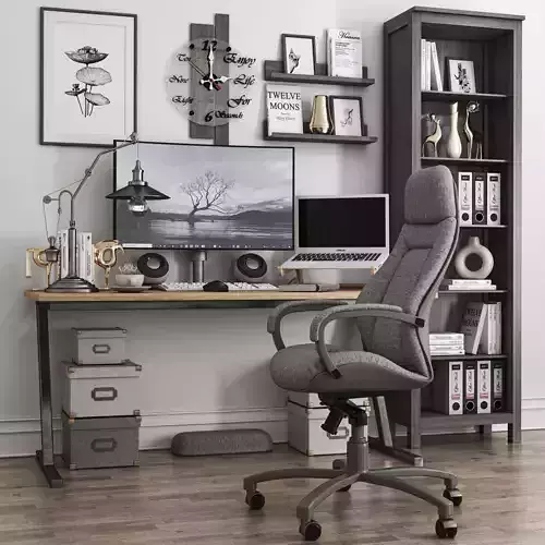 Workplace2 industrial desk lamp with shade