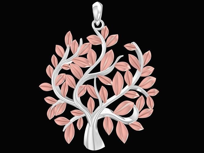  tree of life pendant 3069 3D print model