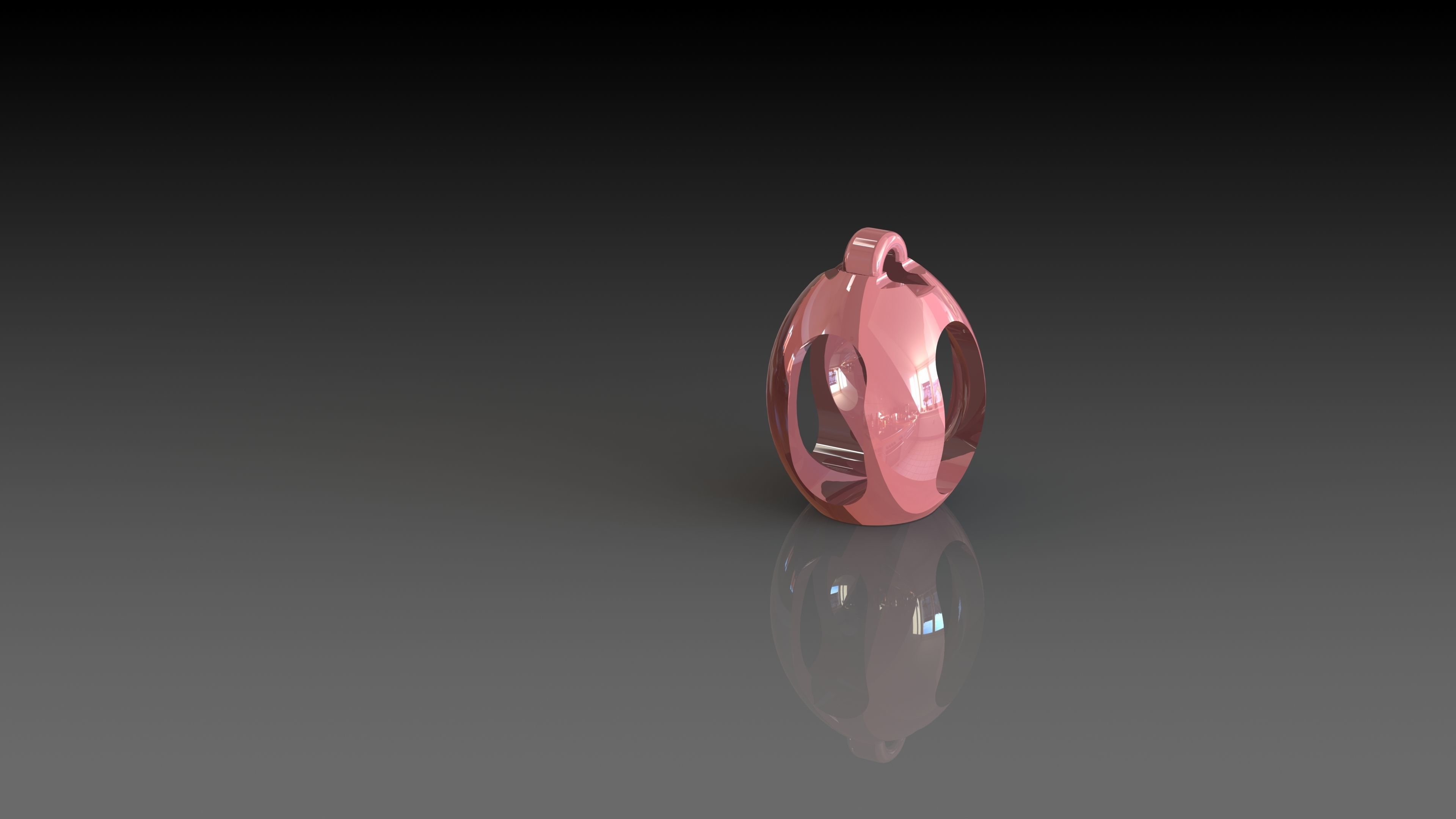 Ball box for Hand keys  3D model_2