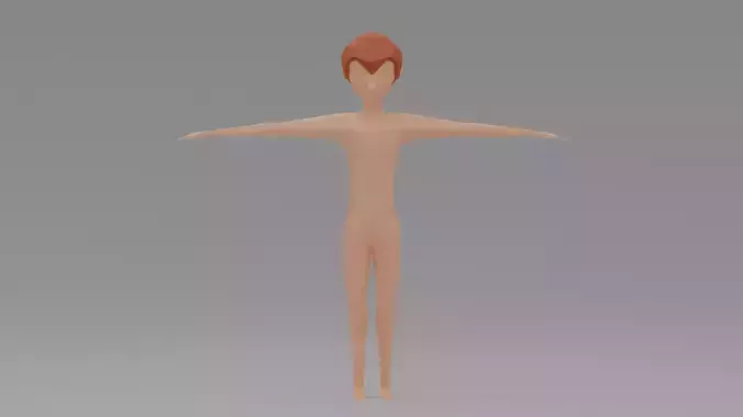 Lowpoly Male Character