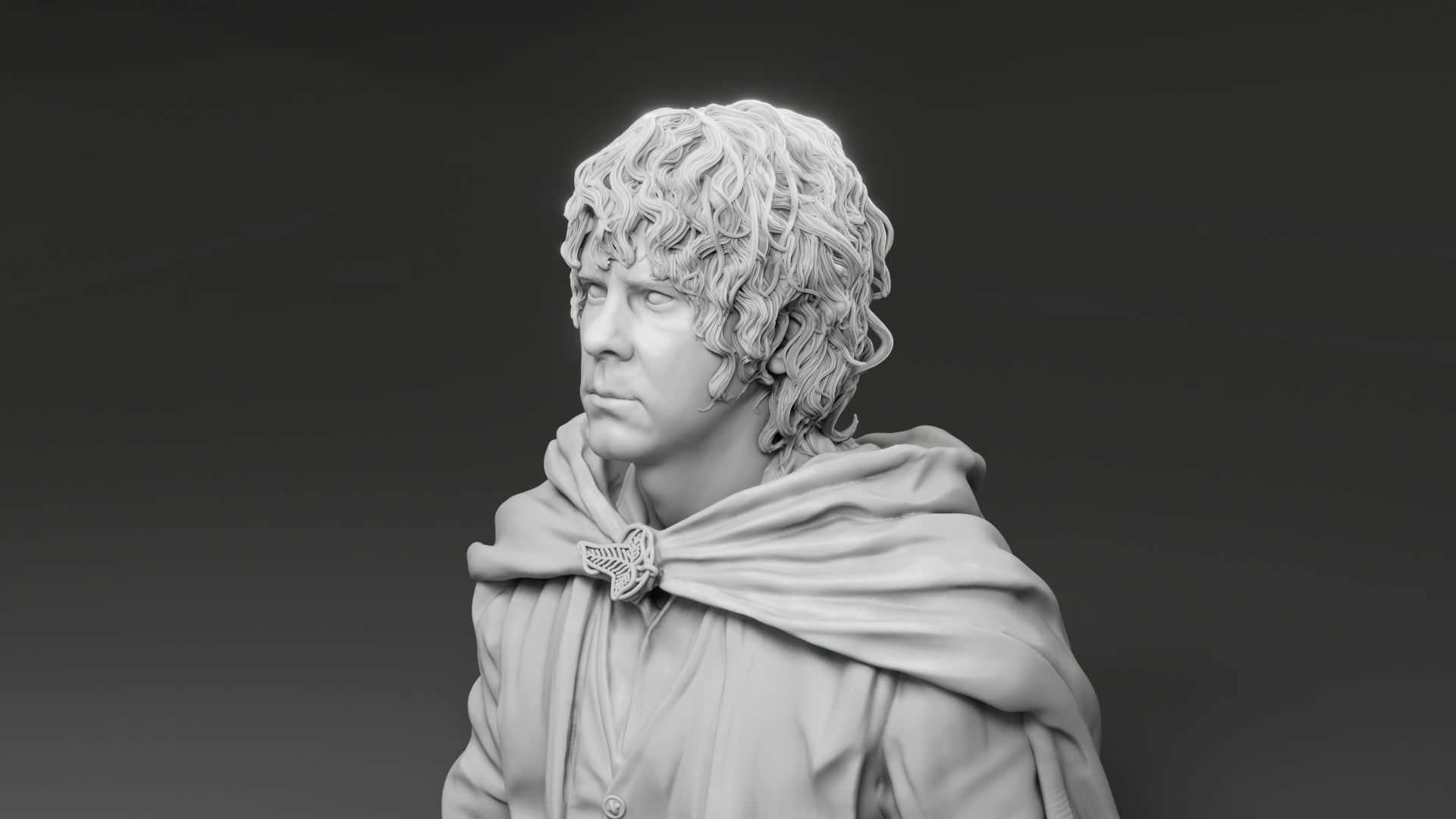Dominic Monaghan - Merry - The Lord Of The Rings 3D print model_15