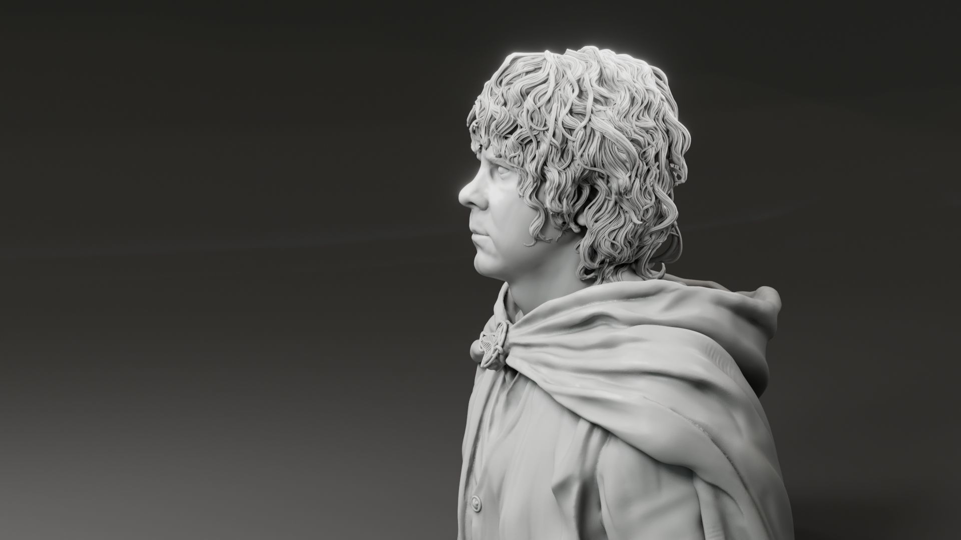 Dominic Monaghan - Merry - The Lord Of The Rings 3D print model_16