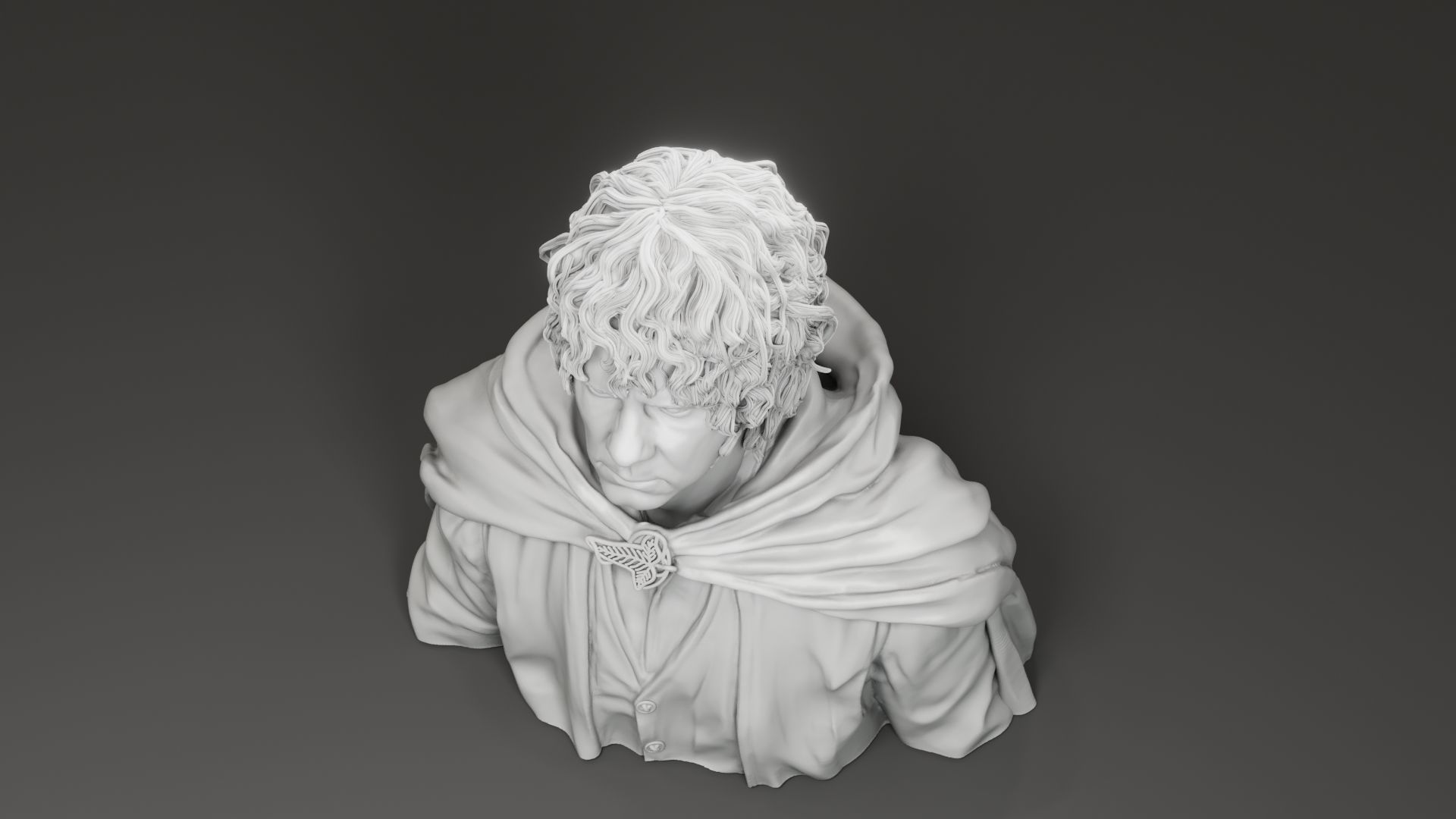 Dominic Monaghan - Merry - The Lord Of The Rings 3D print model_4