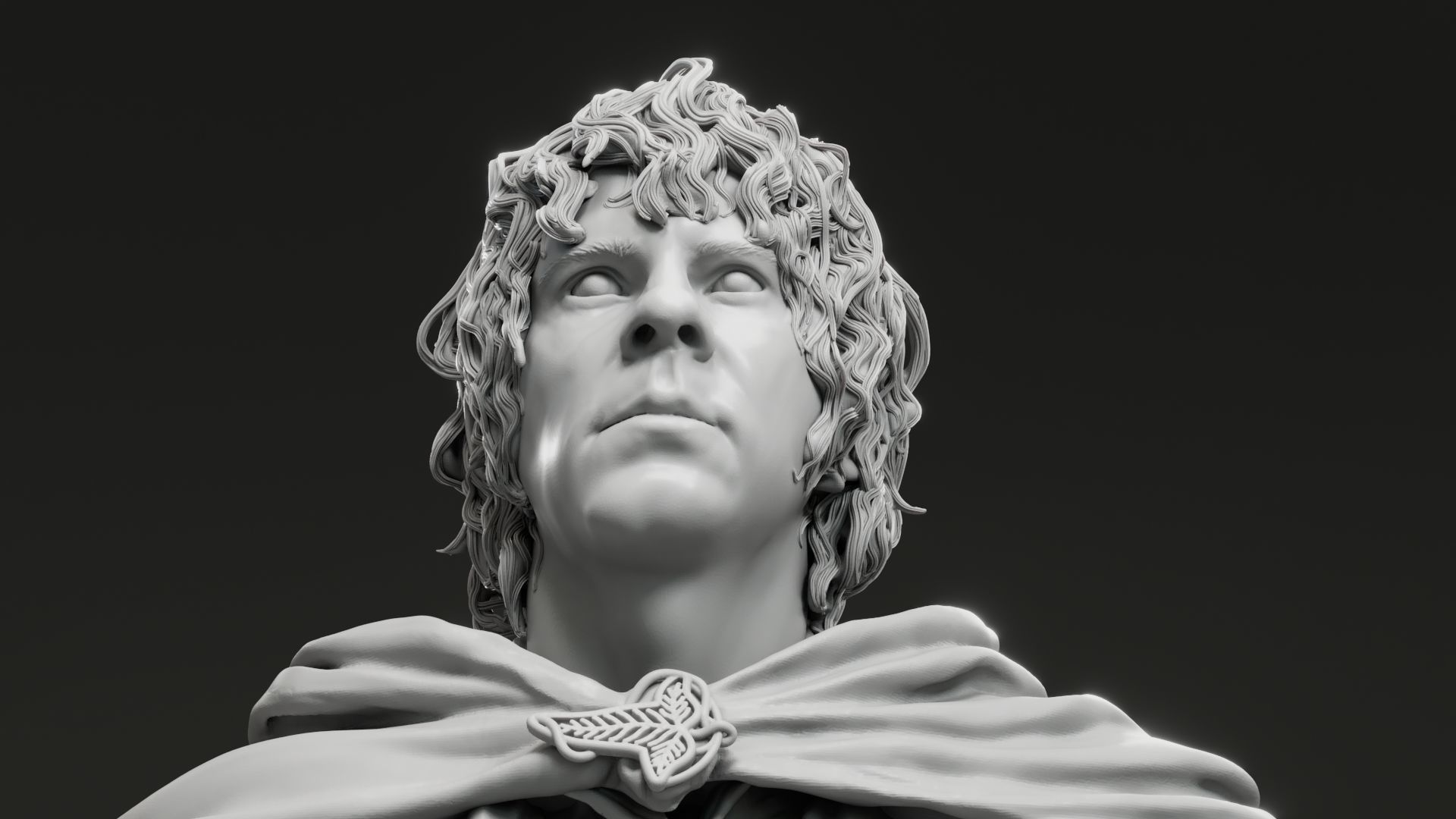 Dominic Monaghan - Merry - The Lord Of The Rings 3D print model_6
