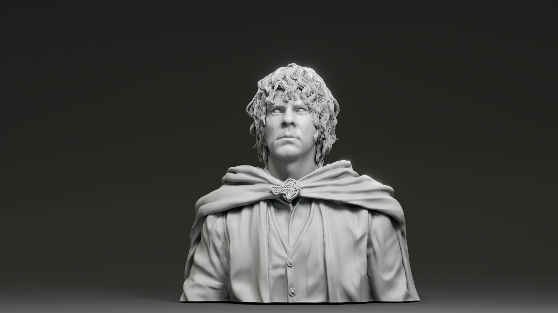Dominic Monaghan - Merry - The Lord Of The Rings 3D print model_17
