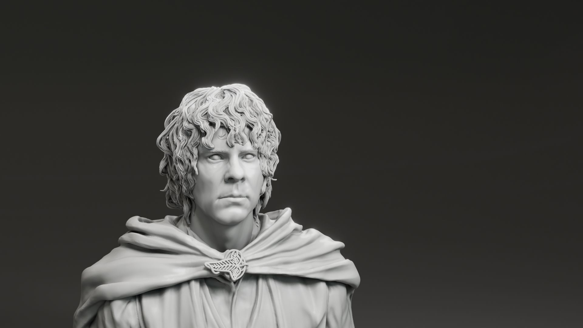 Dominic Monaghan - Merry - The Lord Of The Rings 3D print model_8