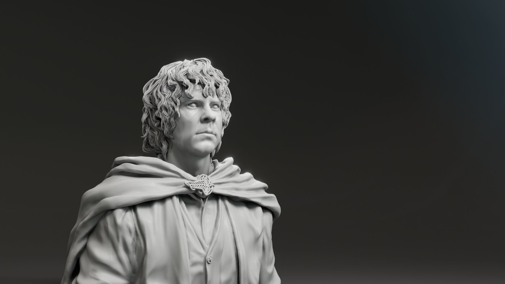 Dominic Monaghan - Merry - The Lord Of The Rings 3D print model_1