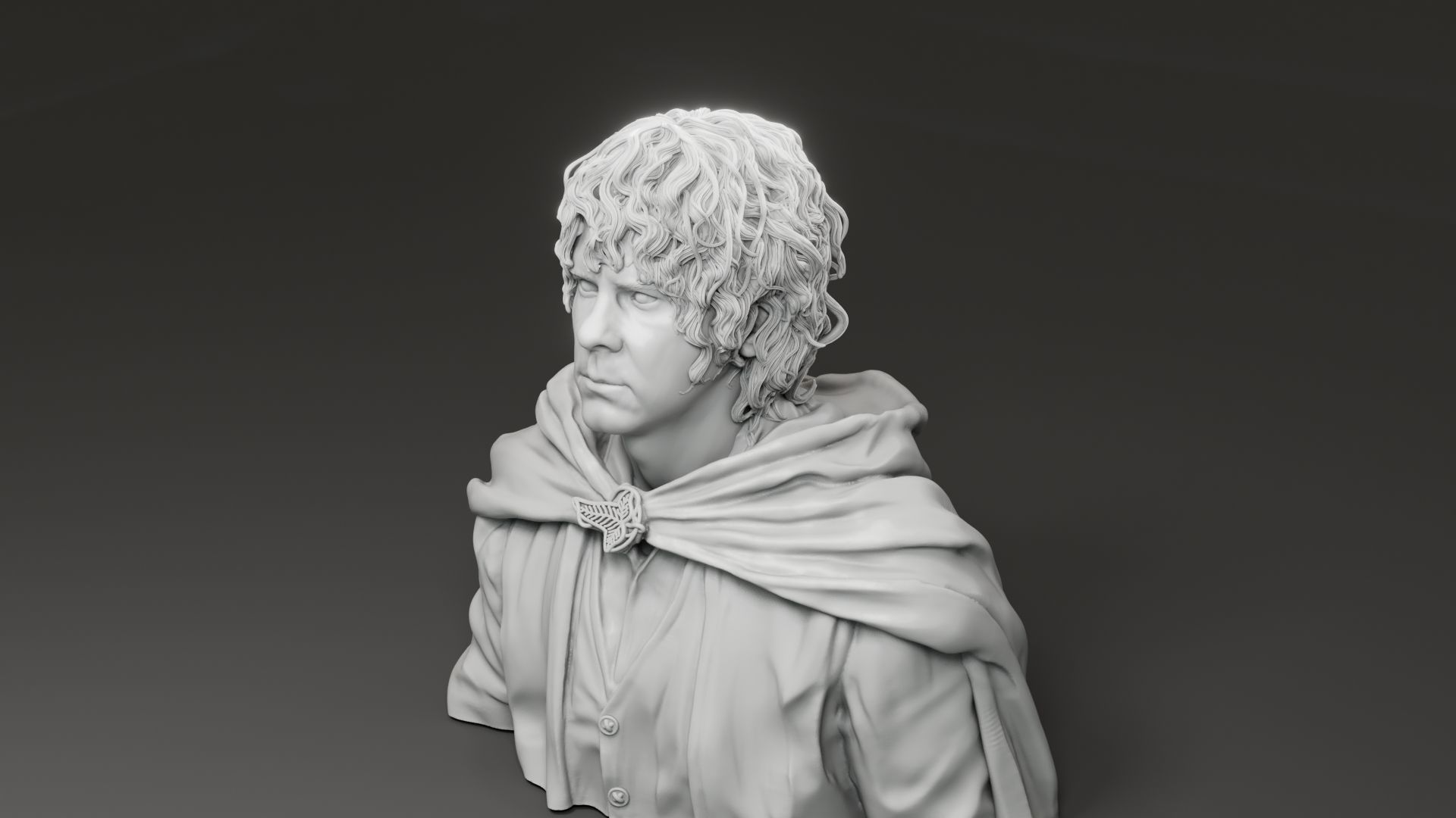 Dominic Monaghan - Merry - The Lord Of The Rings 3D print model_3