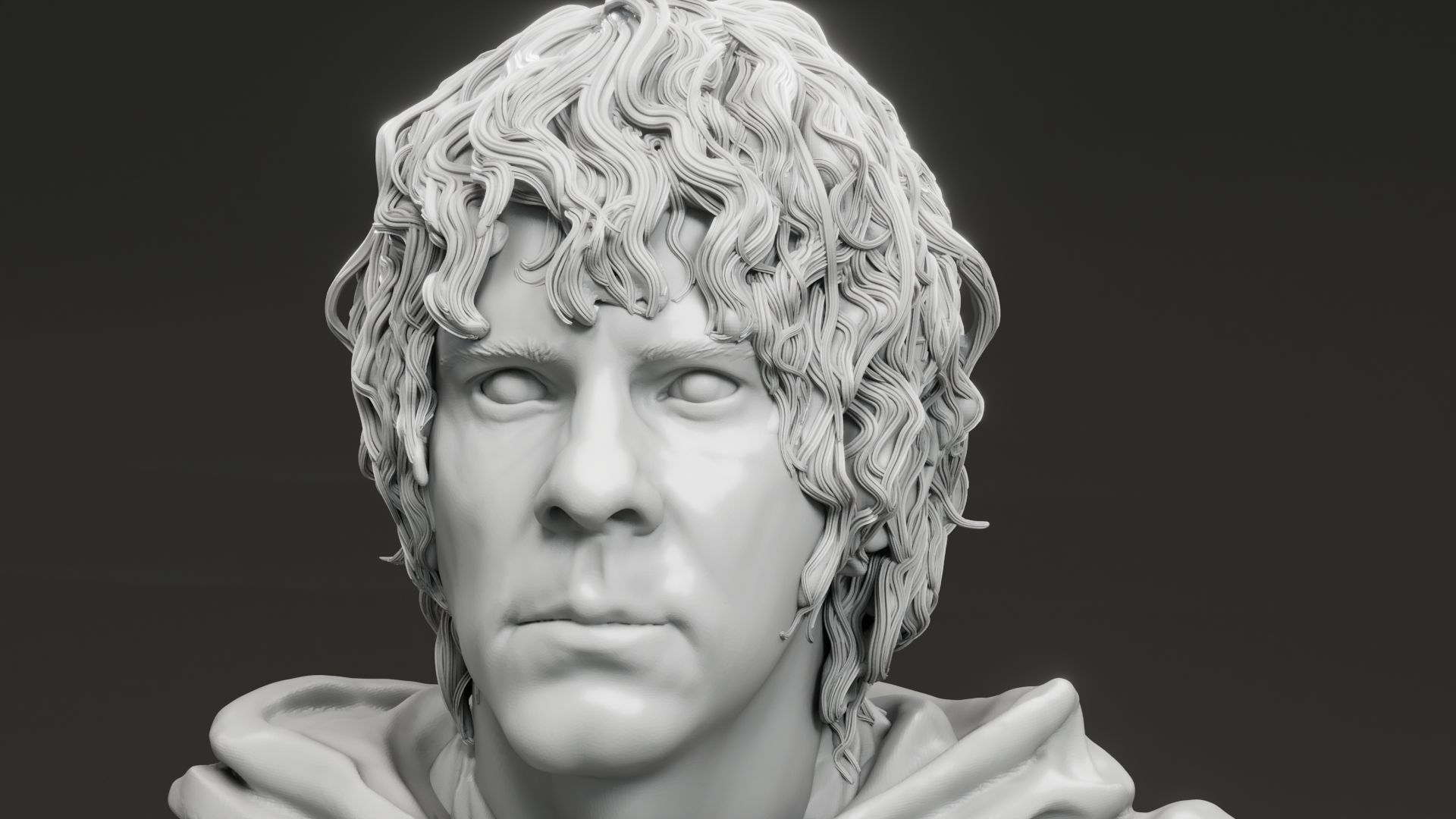 Dominic Monaghan - Merry - The Lord Of The Rings 3D print model_10