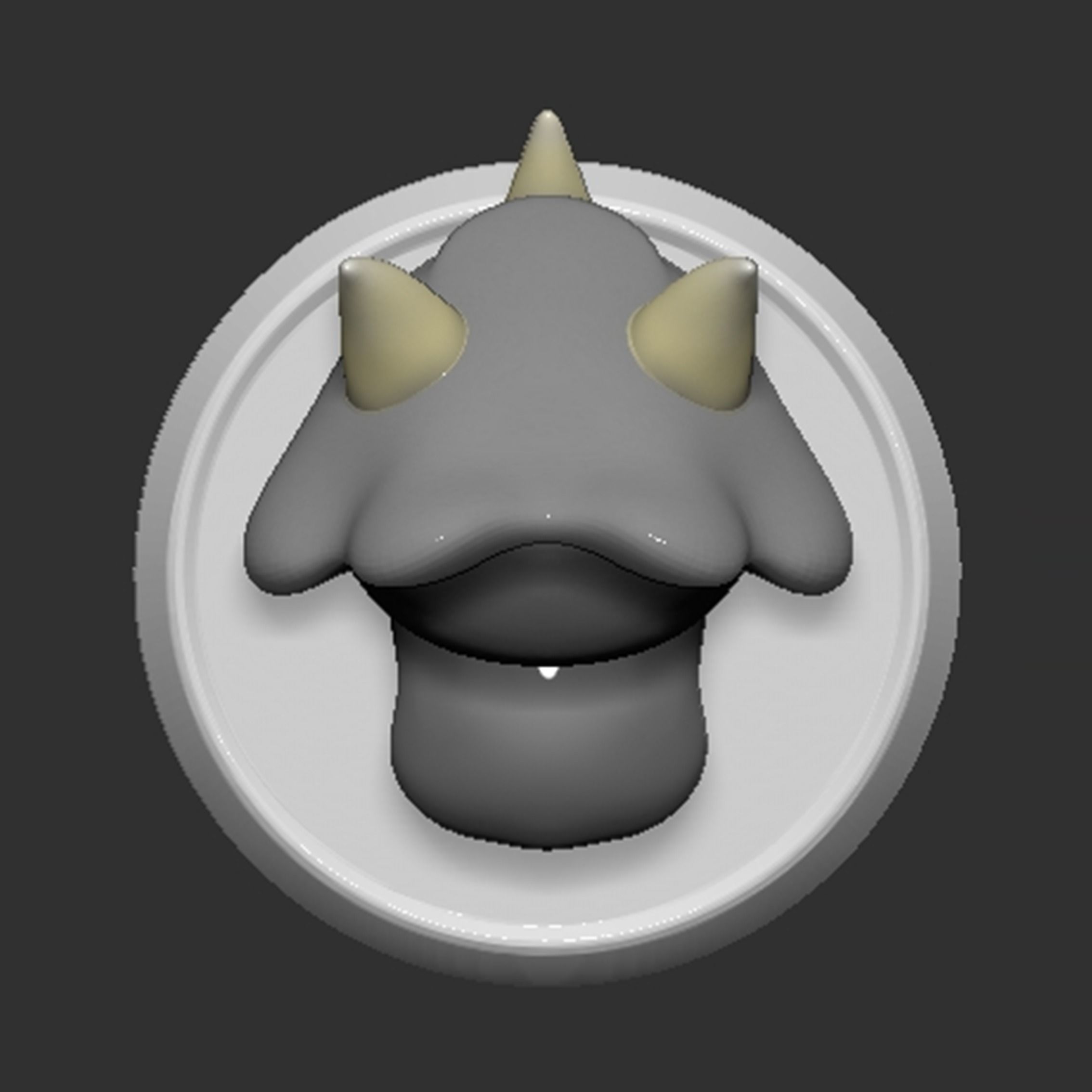 Reznor Mario Boss Based Closed Mouth 3D print model_14