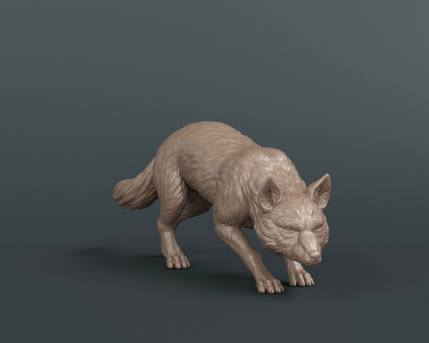 Fox Vulpes 3D print model_3