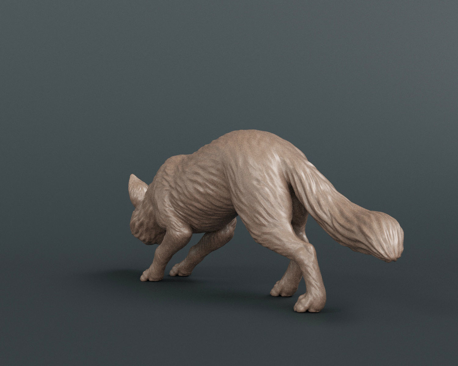 Fox Vulpes 3D print model_5