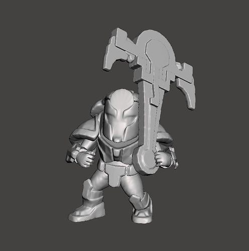 Worldbreaker Nautilus 3D Model 3D print model