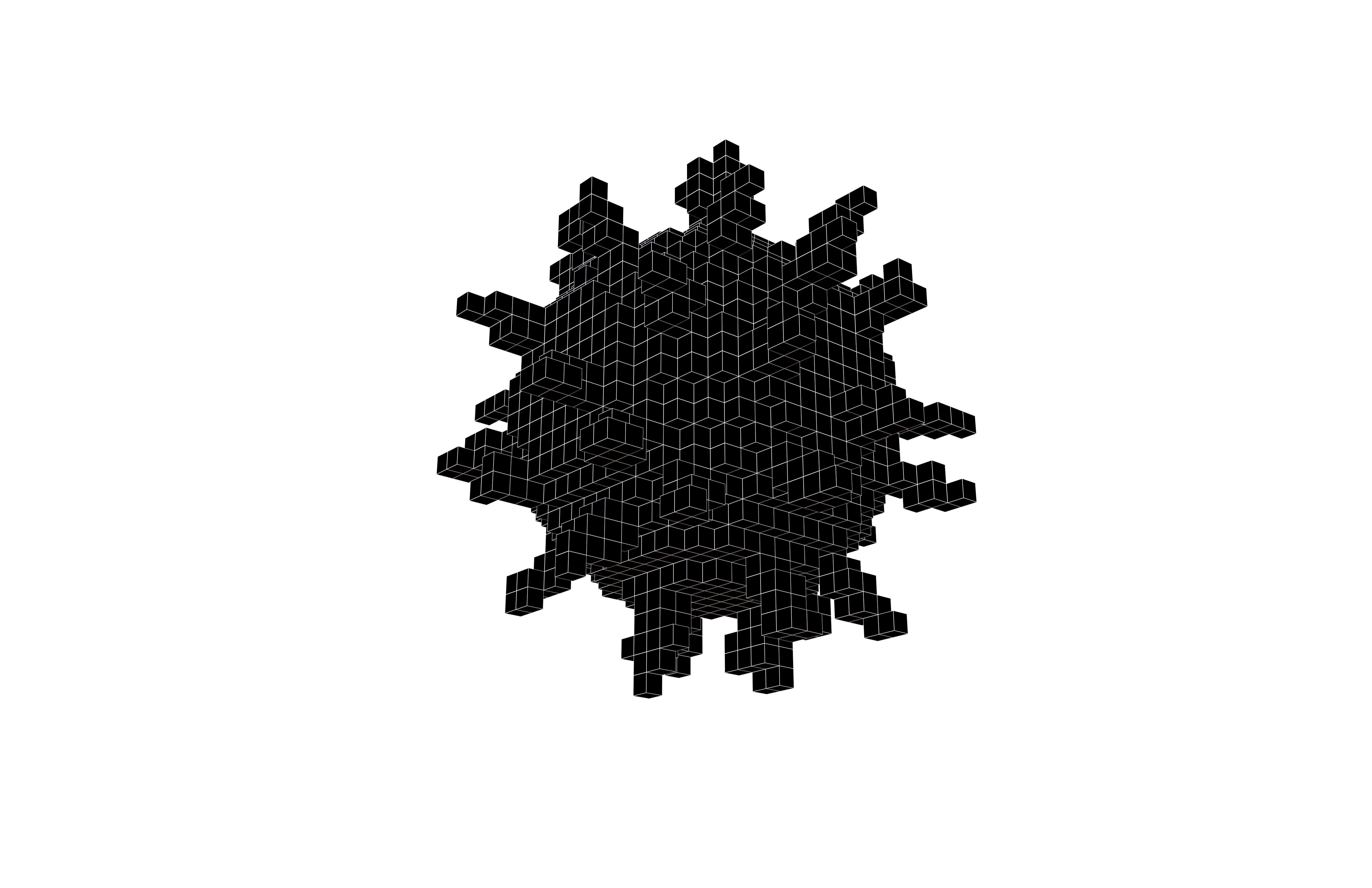 Voxel Virus v1 002 Low-poly 3D model_5