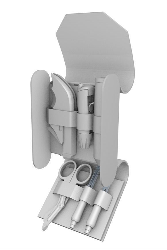 Dredd 2012 Utility Belt Med Kit 3D print model_2