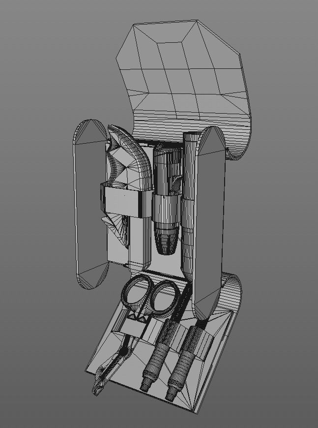 Dredd 2012 Utility Belt Med Kit 3D print model_3