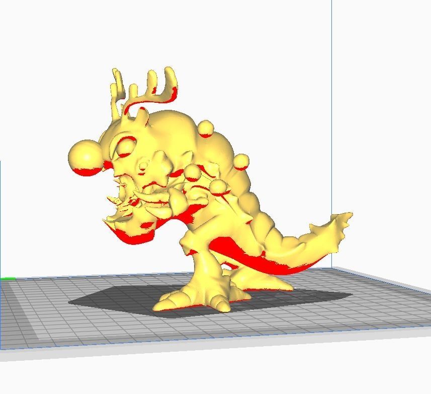 Festive Maokai 3D Model 3D print model_2