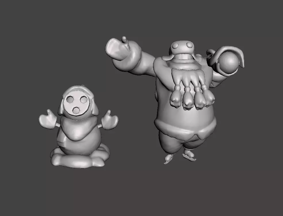 Snow day Bard 3D Model 3D print model