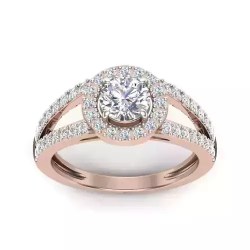 Solitaire Engagement Wedding Ring