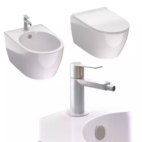 Wall hung rimless toilet Catalano Sfera NewFlush