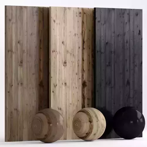 Wood 14 with 3 materials