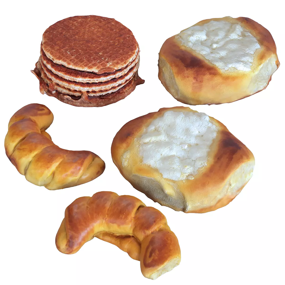 Baking set 3D model