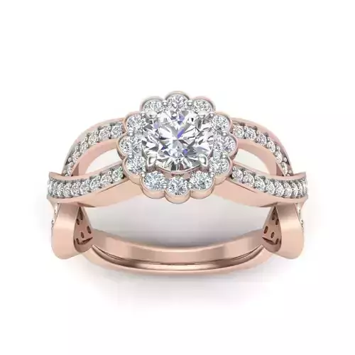Solitaire Engagement Wedding Ring