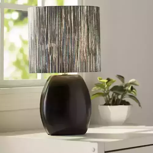 Bate Drum Shade Table Lamp 3D model