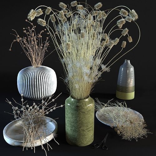 Decor Set  F1 3D model