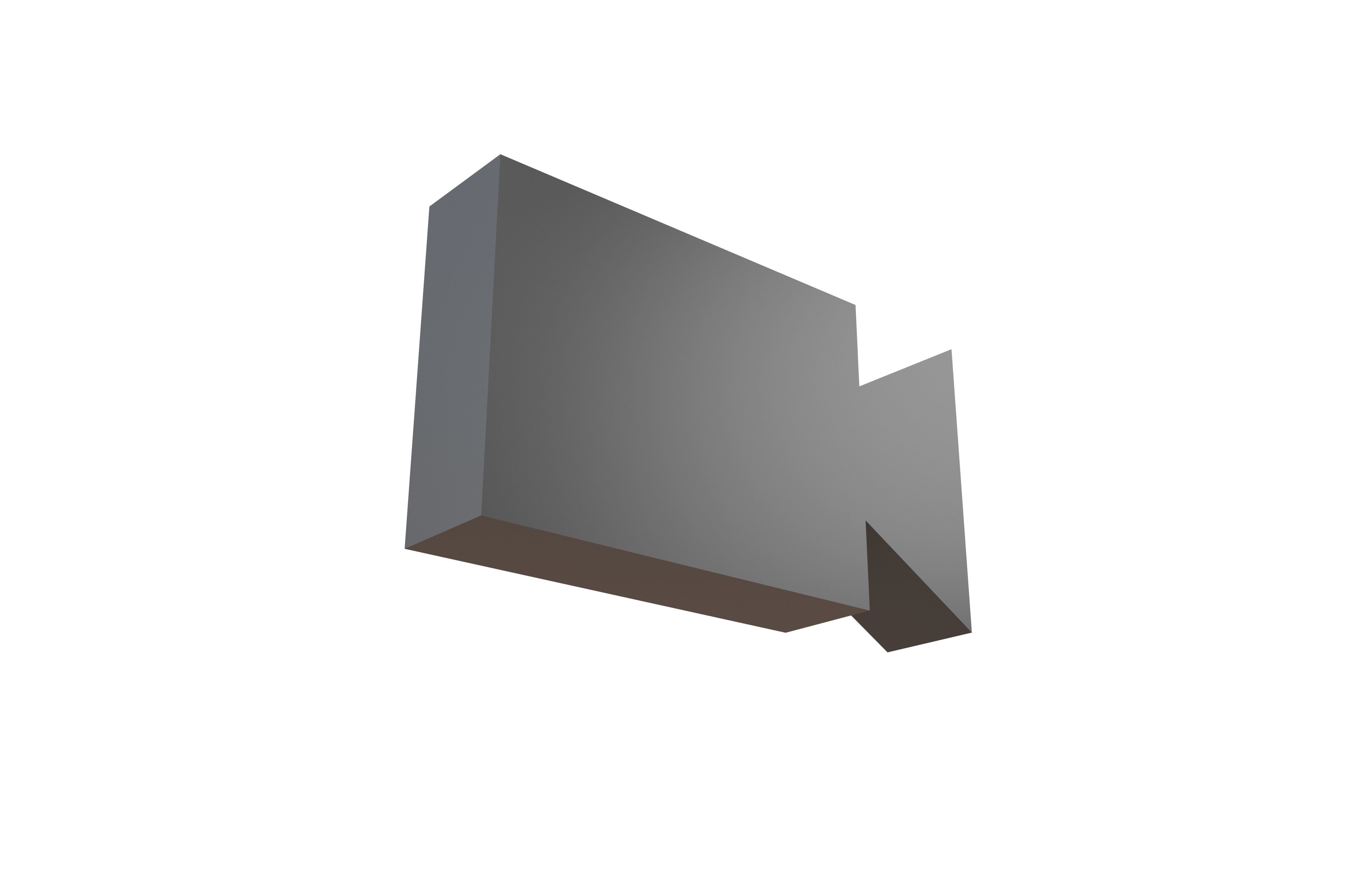 Video Symbol v1 001 Low-poly 3D model_3