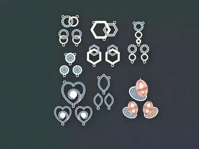 PENDANT EARRING SET 