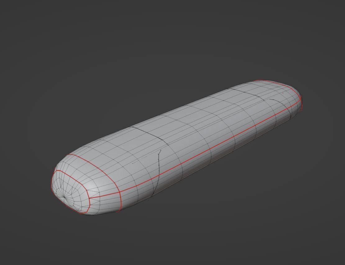 Animated DBS 4000 BE Lightbar Low-poly 3D model_8