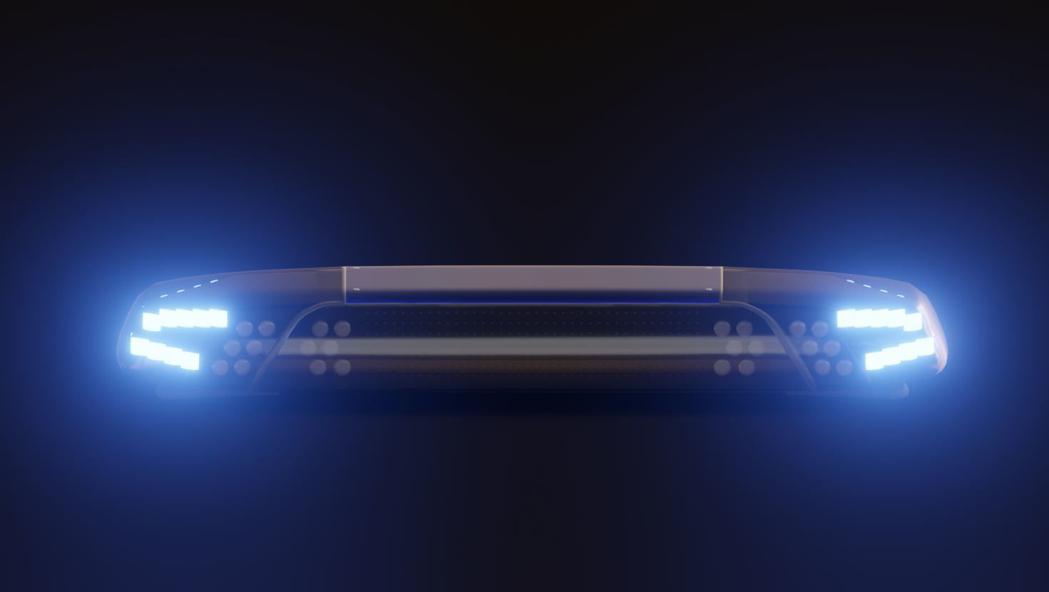 Animated DBS 4000 BE Lightbar Low-poly 3D model_16