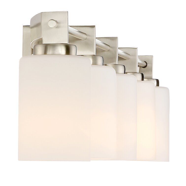 Biller 5 - Light Dimmable Brushed Nickel Vanity Light Free 3D model_3